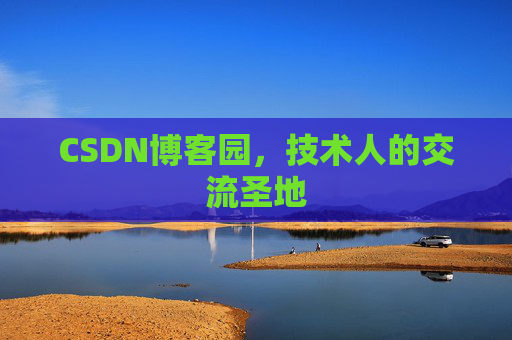 CSDN博客园，技术人的交流圣地